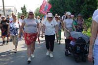 Druga piesza pielgrzymka z osiołkami szlakiem "Pani w słońcu" (15.06.2025)