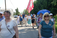 Druga piesza pielgrzymka z osiołkami szlakiem "Pani w słońcu" (15.06.2025)