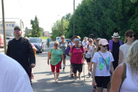 Druga piesza pielgrzymka z osiołkami szlakiem "Pani w słońcu" (15.06.2025)