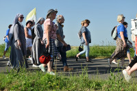 Druga piesza pielgrzymka z osiołkami szlakiem "Pani w słońcu" (15.06.2025)